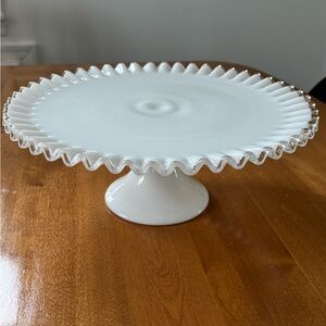 Elegant White Cake Stand